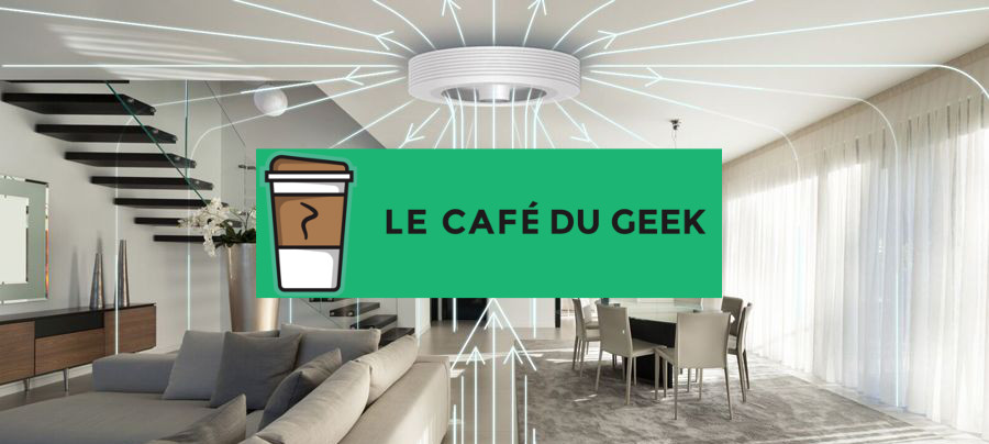 Exhale fans dans le café du geek