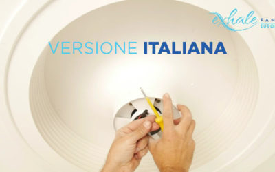 Montaggio e installazione del ventilatore Exhale [Video]