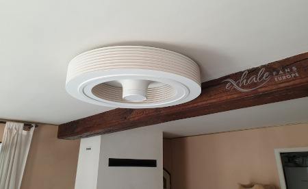 Exhale fan in a home