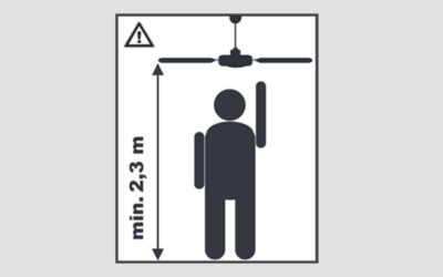 Minimum height under blades: what are the safety rules?