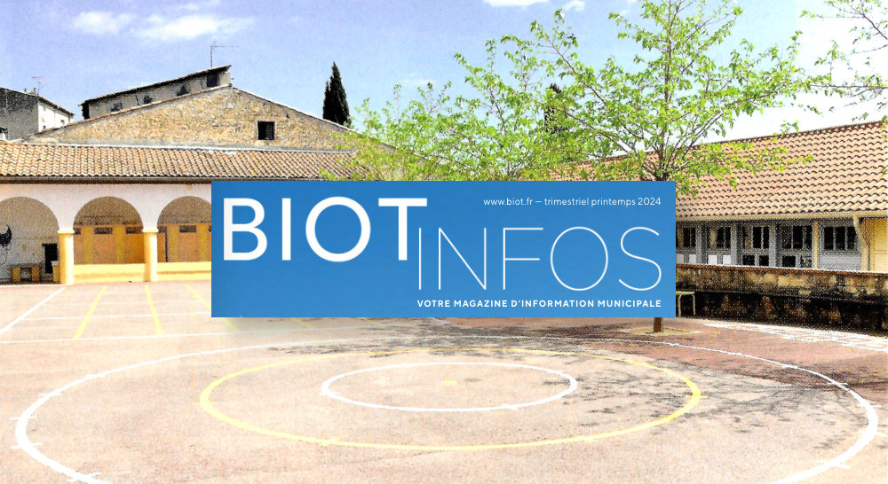 La commune de Biot s'adapte à la chaleur dans les écoles